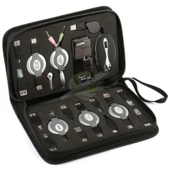 KIT USB 17 PEZZI HUB MOUSE PC NOTEBOOK RJ Firewire ADS MOLTIPLICATORE PORTE USB