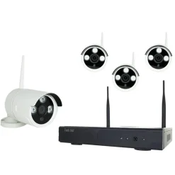 KIT VIDEOSORVEGLIANZA NVR 4 TELECAMERE HDMI LAN WI-FI VGA 8806ZL3-4