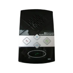 KIT VIVAVOCE TRASMETTITORE BLUETOOTH PER AUTO UNIVERSALE CON MICROFONO