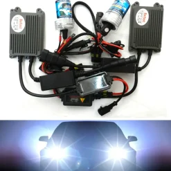 KIT XENON BALLAST 6000K 55W H7 HID FARI LUCE ALTA LUMINOSITA AUTO CENTRALINA