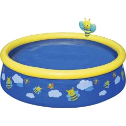 LA MIA PRIMA PISCINA FUORI TERRA FAST SET CON SPRUZZATORE 152X38CM 2 COLORI 57326