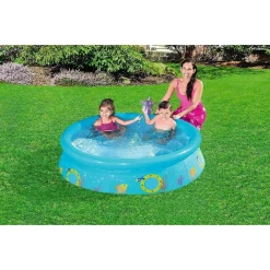 LA MIA PRIMA PISCINA FUORI TERRA FAST SET CON SPRUZZATORE 152X38CM 2 COLORI 57326