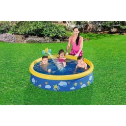 LA MIA PRIMA PISCINA FUORI TERRA FAST SET CON SPRUZZATORE 152X38CM 2 COLORI 57326