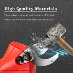 LAME DI RICAMBIO PER CESOIE ELETTRICHE 25MM ACCIAIO FORBICI POTATURA LAMA FISSA MOBILE