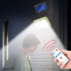 LAMPADA A ENERGIA SOLARE SENSORE MOVIMENTO 3 MODALITÀ IMPERMEABILE SCALE GIARDINO