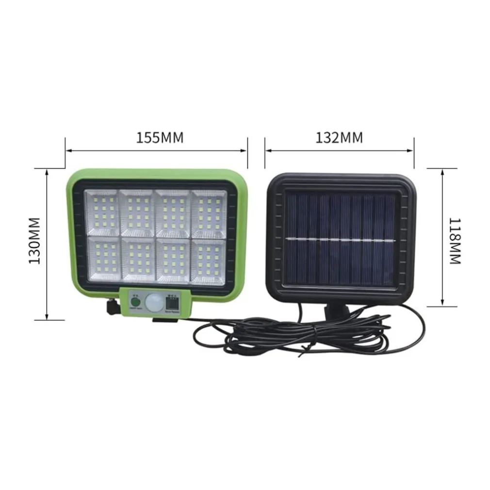 LAMPADA A ENERGIA SOLARE SENSORE MOVIMENTO 3 MODALITÀ IMPERMEABILE SCALE GIARDINO