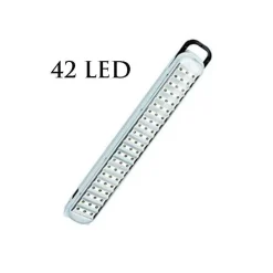 LAMPADA A LED EMERGENZA RICARICABILE LUCE BIANCA PORTATILE AUTOMATICA 714 LAVORO