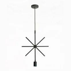 LAMPADA A SOSPENSIONE MODERNA A STELLA PER LAMPADINE E27 PORTALAMPADA B35-X