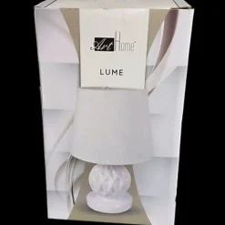 LAMPADA ABAT JOUR LUME ROMBI COMODINO COMÒ LUCE BIANCA E MODERNA MISURE 30X20CM