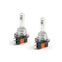 LAMPADA ALOGENA PER AUTO 15/55WATT H15 12 V LUCE CALDA RICAMBIO MAXTECH H15-G001