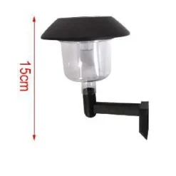 LAMPADA APPLIQUE AD ENERGIA SOLARE DA PARETE LED 15 CM GIARDINO ESTERNI 2003000