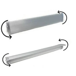 LAMPADA APPLIQUE DA PARETE 12 WATT LUCE PER SPECCHIO TRIPLA COLORAZIONE 41CM F10