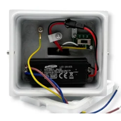 LAMPADA APPLIQUE LED MURO 22W DOPPIA EMISSIONE CCT 3IN1 LUCE SELEZIONABILE ESTERNO ES66-3C