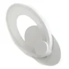 LAMPADA APPLIQUE LED PARETE MURO OVALE 10W DRIVER INCLUSO 220V LUCE FREDDA 6500K