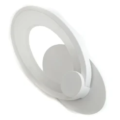 LAMPADA APPLIQUE LED PARETE MURO OVALE 10W DRIVER INCLUSO 220V LUCE FREDDA 6500K