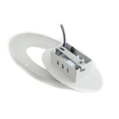 LAMPADA APPLIQUE LED PARETE MURO OVALE 10W DRIVER INCLUSO 220V LUCE FREDDA 6500K