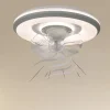 LAMPADA CON VENTOLA VENTILATORE PLAFONIERA DA SOFFITTO LED LUCE 3200K-6500K 33252