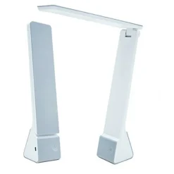 LAMPADA DA SCRIVANIA 15 LED 4W PIEGHEVOLE LUCE BIANCA NEUTRA GIALLA U12B