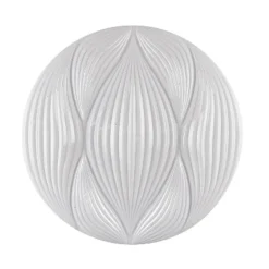 LAMPADA DA SOFFITTO PLAFONIERA DECORATA BIANCO LED 60W LUCE FREDDA 6500K IP20 69771