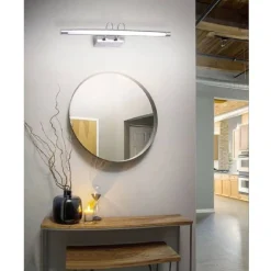 LAMPADA DA SPECCHIO LED 14W 3 MODALITÀ COLORE LUCE FREDDA CALDA NATURALE F21-3C
