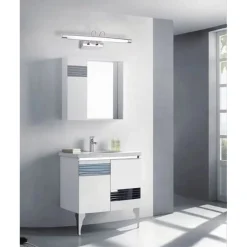 LAMPADA DA SPECCHIO LED 12W 3 MODALITÀ DI LUCE FREDDA CALDA NATURALE IP40 F03-3C