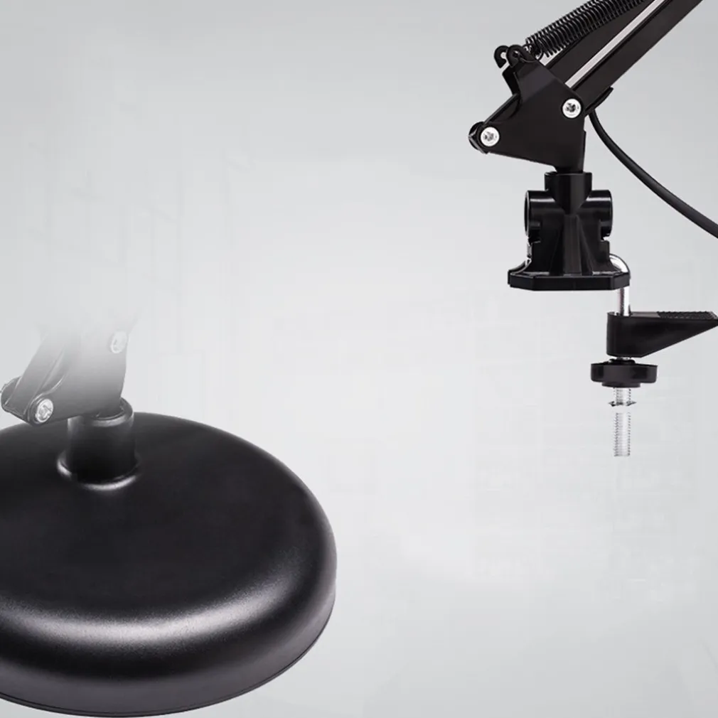 LAMPADA DA TAVOLO CON MORSETTO ORIENTABILE X ESTETISTA SNODABILE E27 COLORI 60W