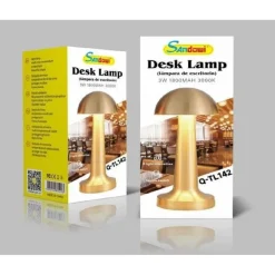 LAMPADA DA TAVOLO DECORATIVA LED A FUNGO LUCE BIANCA 3 INTENSITÀ DI LUCE Q-TL142