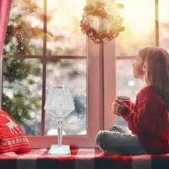 LAMPADA DA TAVOLO IN CRISTALLO SENZA FILI USB RICARICABILE TOUCH A 3 VIE 28X12CM