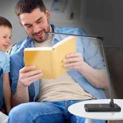 LAMPADA DA TAVOLO LED DA SCRIVANIA CON RICARICA WIRELESS PER CELLULARI XC-2681