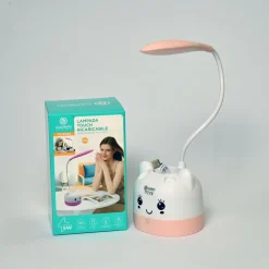 LAMPADA DA TAVOLO LED PER BAMBINI TOUCH RICARICABILE USB 5 W FLESSIBILE TX-9084