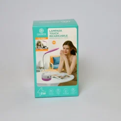 LAMPADA DA TAVOLO LED PER BAMBINI TOUCH RICARICABILE USB 5 W FLESSIBILE TX-9084