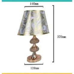 LAMPADA DA TAVOLO LUME ABAT JOUR COMODINO COMÒ ARREDO CAMERA CASA LUCE TX-9776