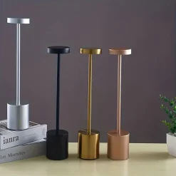 LAMPADA DA TAVOLO MODERNA RICARICABILE USB TOUCH PORTATILE LUMINOSITÀ REGOLABILE