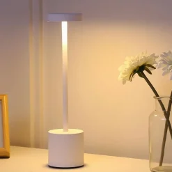 LAMPADA DA TAVOLO MODERNA RICARICABILE USB TOUCH PORTATILE LUMINOSITÀ REGOLABILE