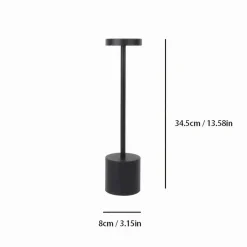 LAMPADA DA TAVOLO MODERNA RICARICABILE USB TOUCH PORTATILE LUMINOSITÀ REGOLABILE