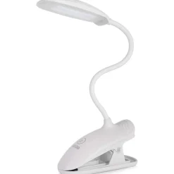LAMPADA DA TAVOLO SCRIVANIA A LED LUCE RICARICABILE TOUCH SNODABILE CON PINZA