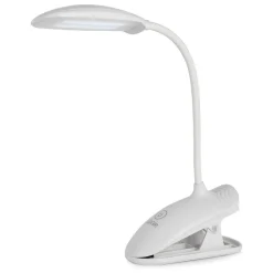 LAMPADA DA TAVOLO SCRIVANIA A LED LUCE RICARICABILE TOUCH SNODABILE CON PINZA