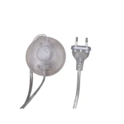 LAMPADA DA TERRA ARGENTO CON SFERA VETRO BIANCO PIANTANA E27 DESIGN MODERNO 33900