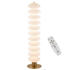 LAMPADA DECORATIVA A LED DA TERRA 43 WATT TECNOLOGIA CCT CON TELECOMANDO APP D18-3C