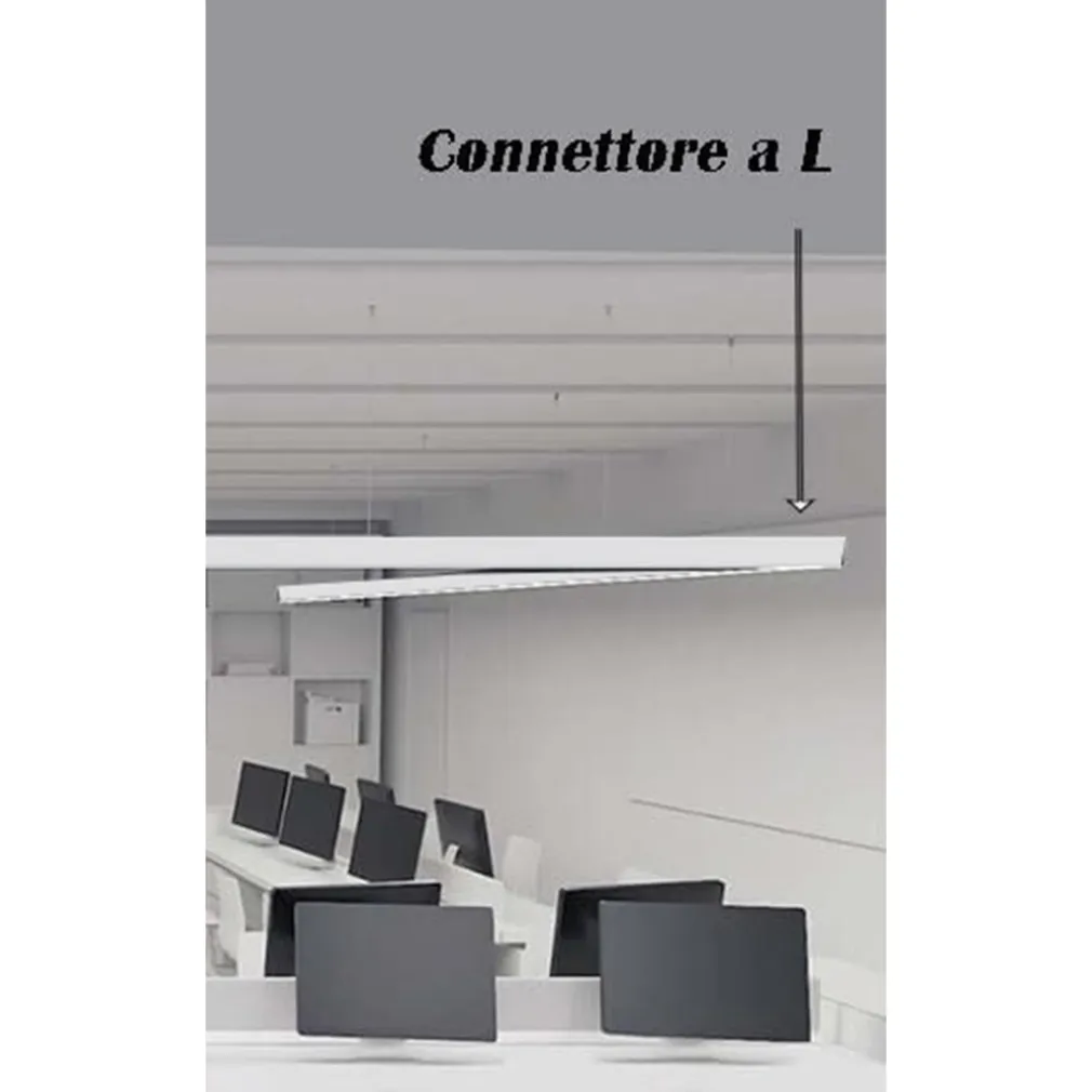 LAMPADA DI RACCORDO CONNETTORE A L PER LAMPADARIO 12W LUCE SELEZIONABILE CCT LL57-L-3C