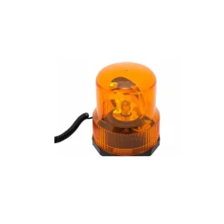 LAMPADA DI SEGNALAZIONE 12V CON ATTACCO MAGNETICO PER AUTO CAMION ARANCIONE