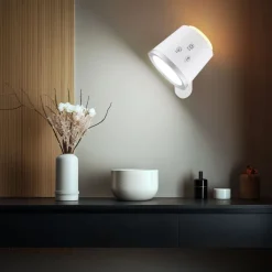 LAMPADA DOPPIO USO SCRIVANIA APPLIQUE A LED 6W TOUCH DIMMERABILE 3 COLORAZIONI BL-1005