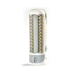 LAMPADA EMERGENZA 24 LED SMD CON NEON RICARICABILE PER CASA AUTO 4W 7104