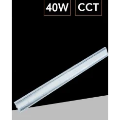 LAMPADA FARETTO DA BINARIO TRIFASE 40 WATT 6000LM CCT 90° IP20 BIANCO PT4-120-B3C