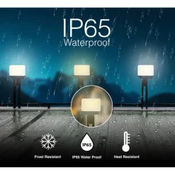 LAMPADA FARETTO SOLARE A LED DA ESTERNO 90LM CCT CALOTTA IP65 DA GIARDINO VIALI ZQ150-3C