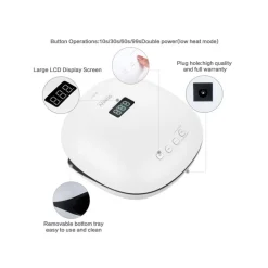 LAMPADA FORNETTO UV SUN4 SMART 2.0 36LED 48W RICOSTRUZIONE UNGHIE NAIL SENSORE