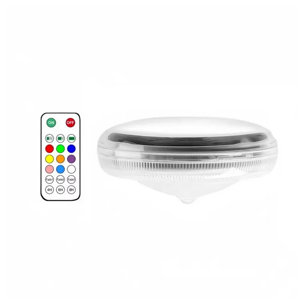LAMPADA GALLEGGIANTE LUCE RGB CON PANNELLO SOLARE ILLUMINAZIONE PER PISCINA IP67 YH1401-RGB