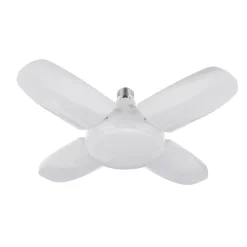 LAMPADA LAMPADARIO DEFORMABILE A LED SMD 60W 6000K 4 VIE BIANCA ATTACCO E27