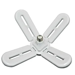 LAMPADA LAMPADARIO DEFORMABILE LAMPADINA LED 60W 6500K 4 VIE BIANCA E27 CCL-4+1