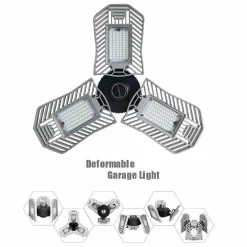 LAMPADA LAMPADARIO LED SMD 60W 6000K 6000 LUMEN DEFORMABILE ATTACCO E27